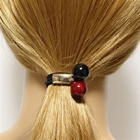 ball ponytail holder|elegant ponytail holders.